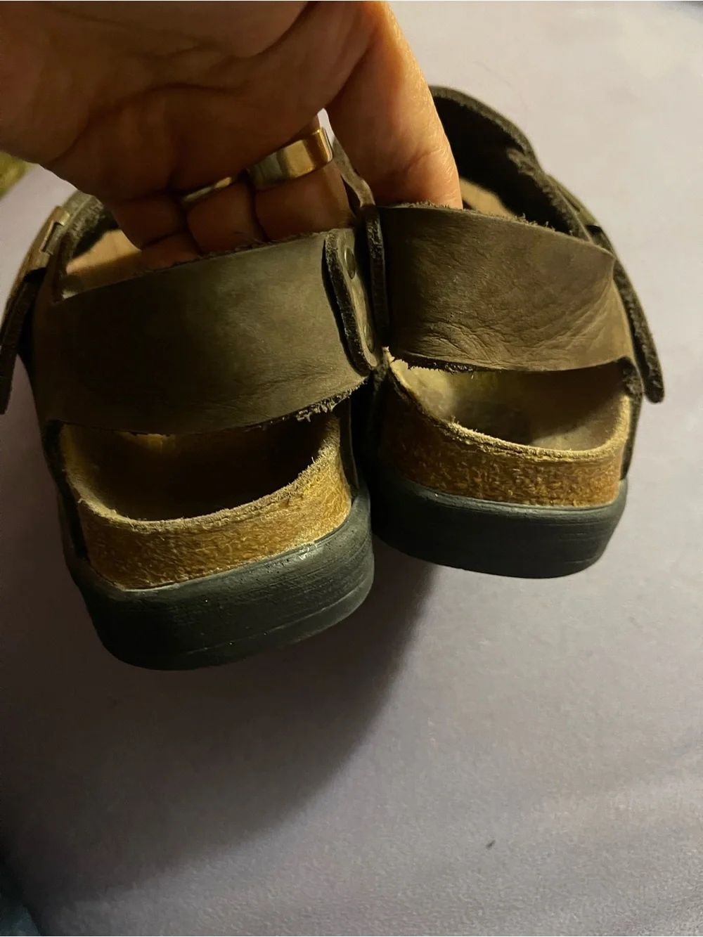 Birkenstock Betula unisex Brown Suede Slide Clogs - Casual Comfort